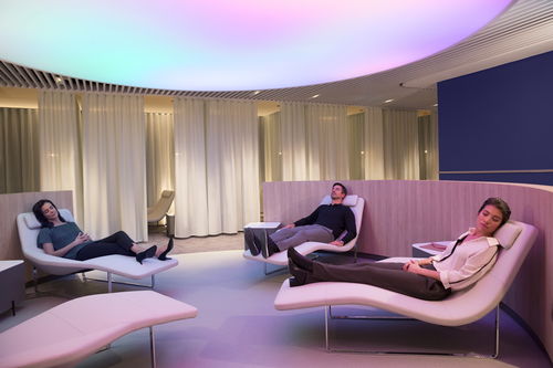 法航巴黎戴高乐机场启用全新商务舱贵宾休息室